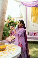 Mehndi Lagai Omal By Komal Stitched 3 Piece Wedding Formals Suit-Naaz