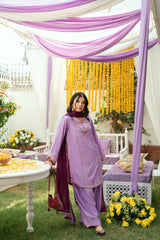 Mehndi Lagai Omal By Komal Stitched 3 Piece Wedding Formals Suit-Naaz