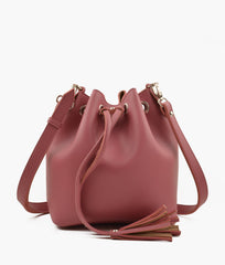 RTW Creation - Pink bucket bag