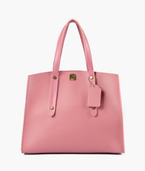 RTW Creation - Pink multi compartment satchel bag