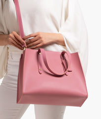 RTW Creation - Pink multi compartment satchel bag