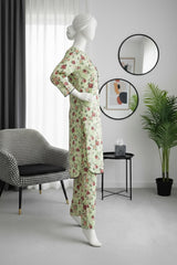 Lush Aura By Almeerah Stitched 2 Piece Premium Bana Dora Lawn Collection'2025-Pista Leaf Charm