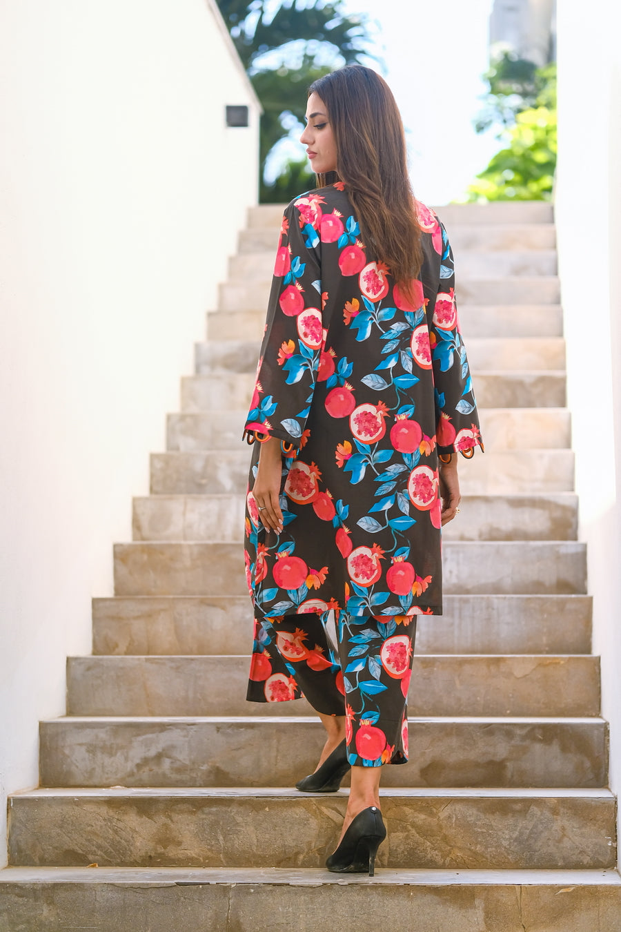 Sprinkles Stitched 2 Piece Summer Luxury Lawn Women Collection'2025-Pomo - 2-Piece Luxury Lawn Set