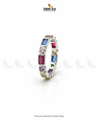 Precious Gemstone Eternity Ring - Zeesy Jewellery