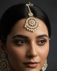 Precious Moitif Ornate Bridal Set - Zeesy Jewellery