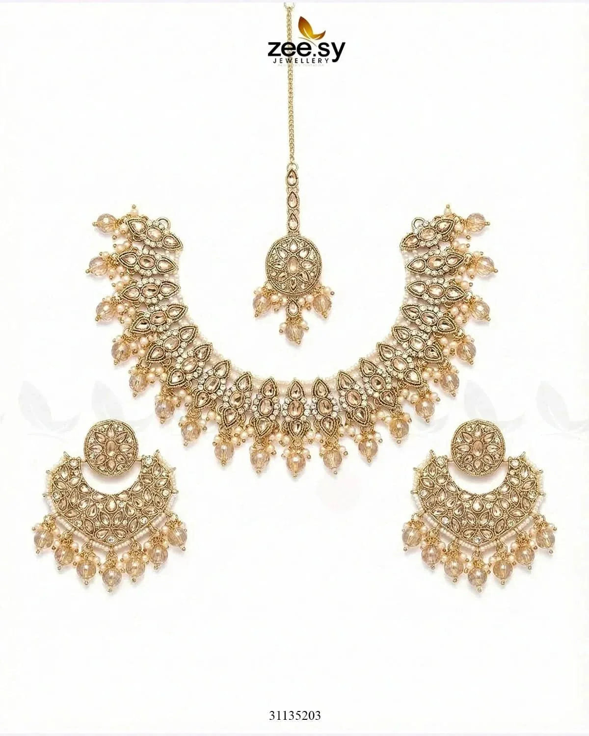 Pretty Bold Pearl Necklace Set