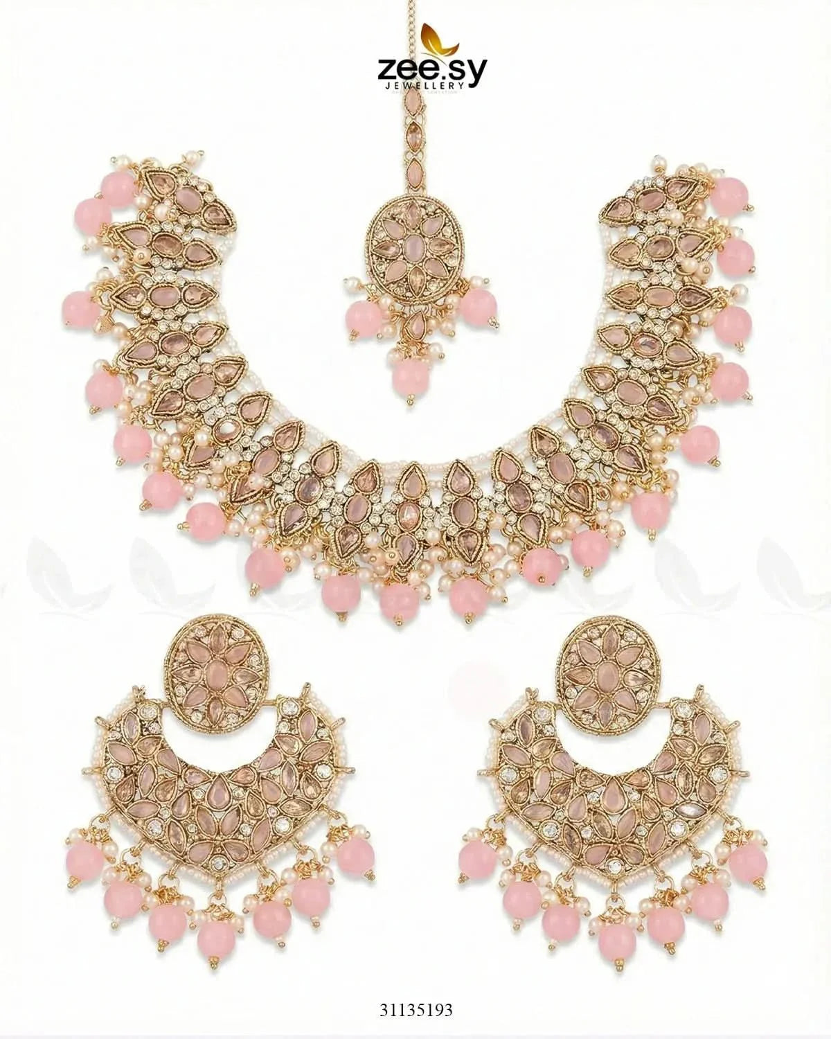 Pretty Bold Pearl Necklace Set