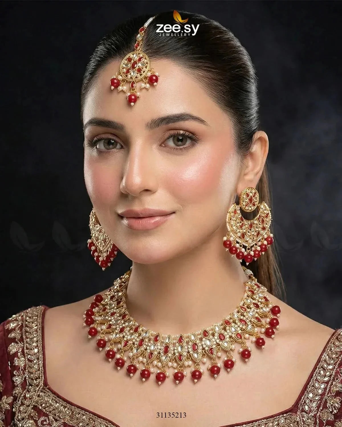 Pretty Bold Pearl Necklace Set