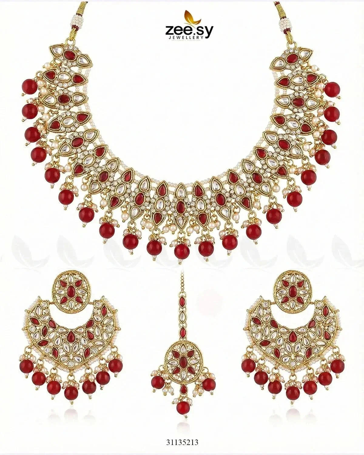Pretty Bold Pearl Necklace Set
