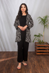 Printed Chiffon 2 Pc Suit with vibrant printed chiffon dress designs, offering a chic and comfortable look, perfect for both casual and festive occasions.