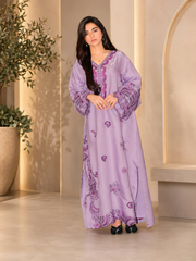 Dhaga Stitched Solid 2 Piece Emb Formals Suit-Maple