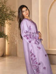 Dhaga Stitched Solid 2 Piece Emb Formals Suit-Maple