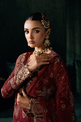 Dastak by Ramsha Unstitched 3 Piece Luxury Chiffon Vol-02 Collection'2025-Q-203