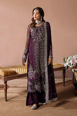 Dastak by Ramsha Unstitched 3 Piece Luxury Chiffon Vol-02 Collection'2025-Q-208