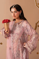 Dastak by Ramsha Unstitched 3 Piece Permium Chiffon Vol-03 Suit-Q-305