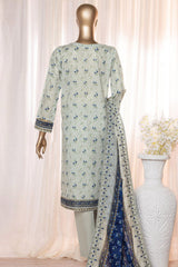 Rimjhim By HZ Unstitched 3 Piece Digital Printed Lawn Suit-REC-123