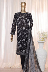 Rimjhim By HZ Unstitched 3 Piece Digital Printed Lawn Suit-REC-124