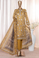 Rimjhim By HZ Unstitched 3 Piece Digital Printed Lawn Suit-REC-125