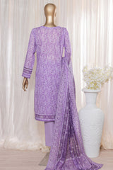 Rimjhim By HZ Unstitched 3 Piece Digital Printed Lawn Suit-REC-127
