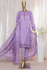 Rimjhim By HZ Unstitched 3 Piece Digital Printed Lawn Suit-REC-127