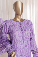 Rimjhim By HZ Unstitched 3 Piece Digital Printed Lawn Suit-REC-127