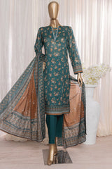Rimjhim By HZ Unstitched 3 Piece Digital Printed Lawn Suit-REC-128
