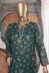 Rimjhim By HZ Unstitched 3 Piece Digital Printed Lawn Suit-REC-128
