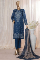 Rimjhim By HZ Unstitched 3 Piece Digital Printed Lawn Suit-REC-131