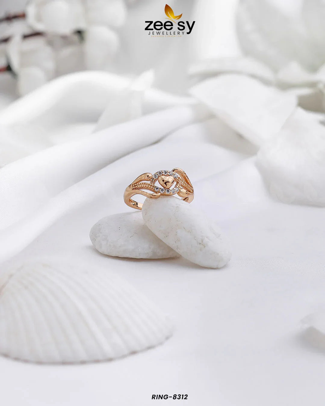 Ring-8312 19 - Zeesy Jewellery