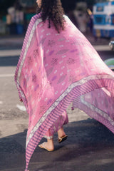 Taneez by Roheenaz Unstitched 3 Piece Block Printed Lawn Suit-RNB-01-A-Maral