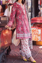 Taneez by Roheenaz Unstitched 3 Piece Block Printed Lawn Suit-RNB-08-B-leyli
