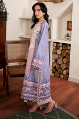 Selene By Roheenaz Unstitched 3 Piece Printed Cambric Fall Suit-RNP-02-A-Sofia
