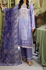Flora by Rohenaz Unstitched 3 Piece Printed Lawn Suit-RNP-03-A