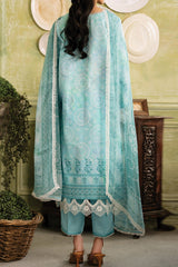 Flora by Rohenaz Unstitched 3 Piece Printed Lawn Suit-RNP-03-B
