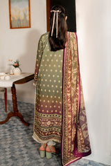 Selene By Roheenaz Unstitched 3 Piece Printed Cambric Fall Suit-RNP-04-A-Enola
