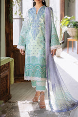 Flora by Rohenaz Unstitched 3 Piece Printed Lawn Suit-RNP-04-A