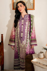 Selene By Roheenaz Unstitched 3 Piece Printed Cambric Fall Suit-RNP-05-A-Sadie