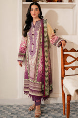 Selene By Roheenaz Unstitched 3 Piece Printed Cambric Fall Suit-RNP-05-A-Sadie