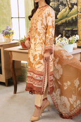 Flora by Rohenaz Unstitched 3 Piece Printed Lawn Suit-RNP-05-A