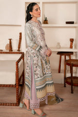 Selene By Roheenaz Unstitched 3 Piece Printed Cambric Fall Suit-RNP-08-A-Autumnal
