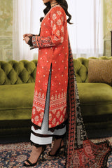 Flora by Rohenaz Unstitched 3 Piece Printed Lawn Suit-RNP-08-A