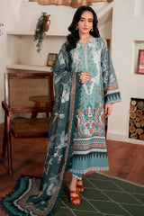 Selene By Roheenaz Unstitched 3 Piece Printed Cambric Fall Suit-RNP-08-B-Aurora