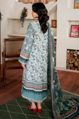 Selene By Roheenaz Unstitched 3 Piece Printed Cambric Fall Suit-RNP-08-B-Aurora