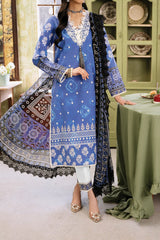 Flora by Rohenaz Unstitched 3 Piece Printed Lawn Suit-RNP-08-B