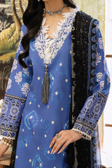 Flora by Rohenaz Unstitched 3 Piece Printed Lawn Suit-RNP-08-B