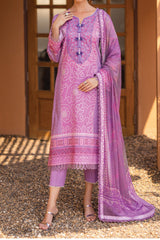 Azalea By Roheenaz Unstitched 3 Piece Printed Lawn Suit-RNZ-02-A-Azure Dream