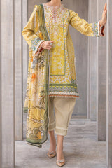 Azalea By Roheenaz Unstitched 3 Piece Printed Lawn Suit-RNZ-03-A-Celestial Silk