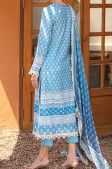 Azalea By Roheenaz Unstitched 3 Piece Printed Lawn Suit-RNZ-06-A-Starlit Sky
