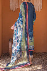 Azalea By Roheenaz Unstitched 3 Piece Printed Lawn Suit-RNZ-07-B-Mirage Mesh