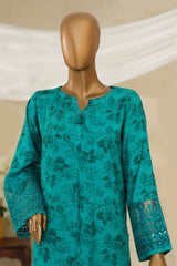 Majestic By HZ Stitched 3 Piece Emb Silk Collection'2025-RRE-114-Sea Green